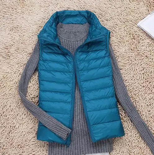 Damen Ultraleichte Daunenjacke Bequem Für Alltag