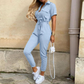 Jumpsuit Retro Stilvoll Ultimativer Tragekomfort