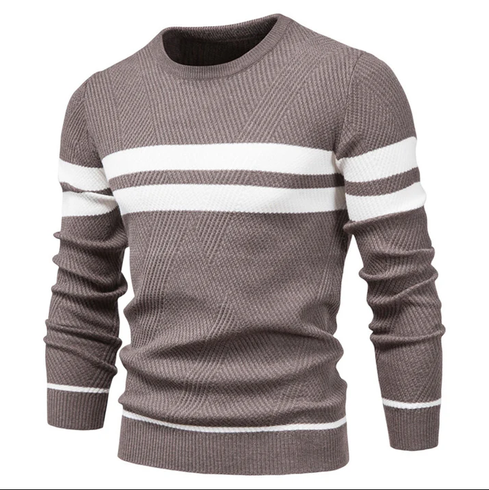 Herren Bequemer Pullover