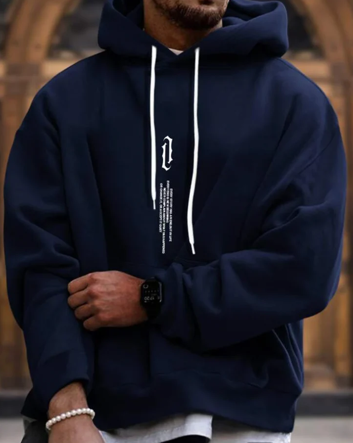 Herren Stylischer Hoodie Für Lässigen Komfort