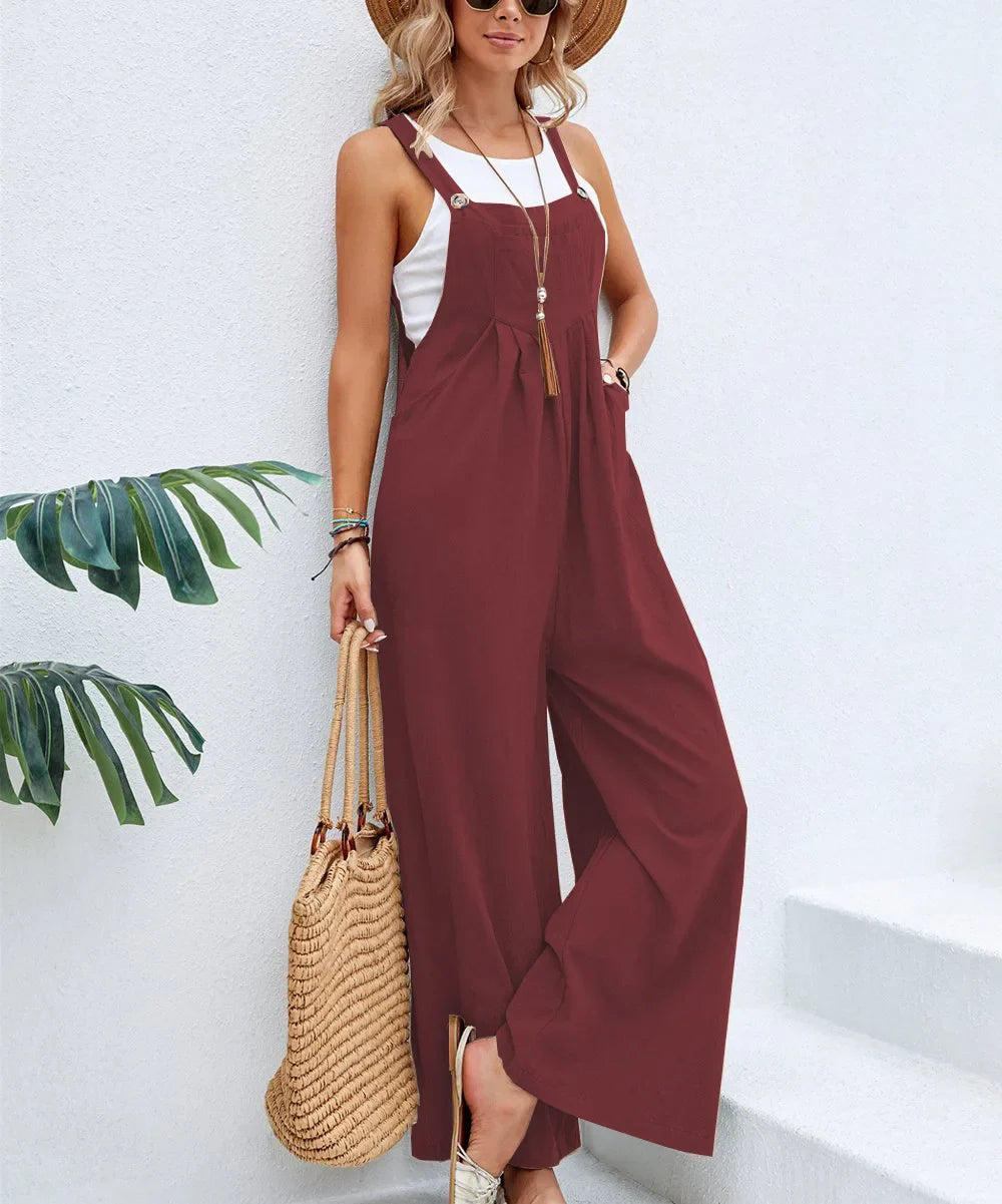 Damen Boho Lässig Jumpsuits