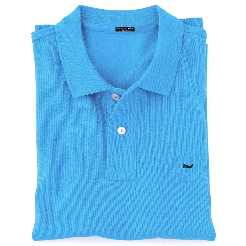 Herren Klassische Atmungsaktive Polo