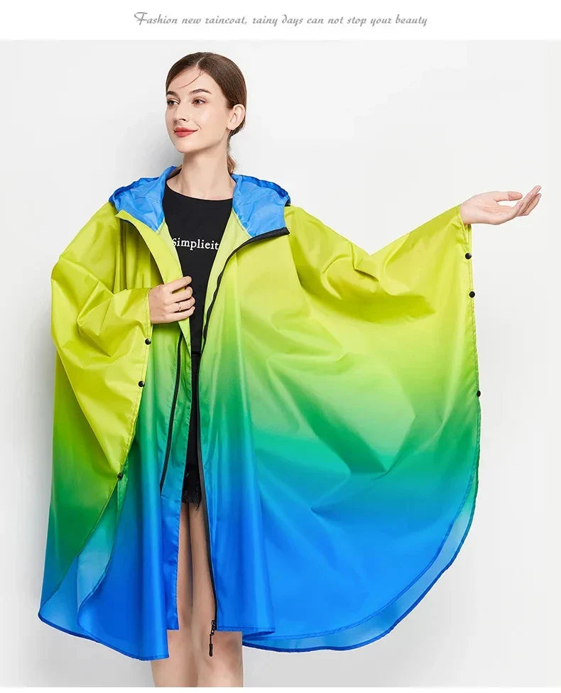 Regenmantel Damen Farbenfroh Stilvoll