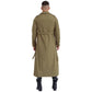 Fudus | Zweireihiger Herren Trenchcoat Mit Gürtel