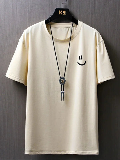 Herren Hemd mit Smiley-Print