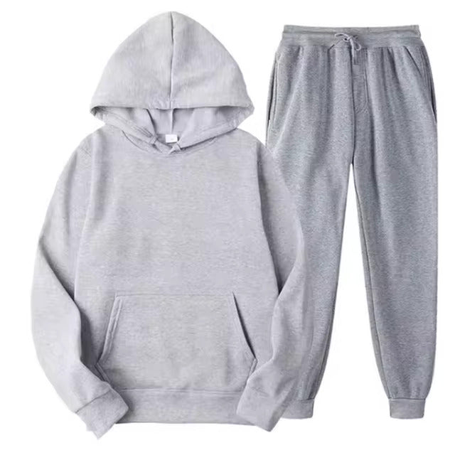 Gemütlicher Klassischer Jogginganzug Für Männer - Hoodie, Jogginghose