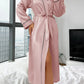 Kimono Klassisch Satin Robe Entspannung