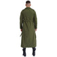 Fudus | Zweireihiger Herren Trenchcoat Mit Gürtel