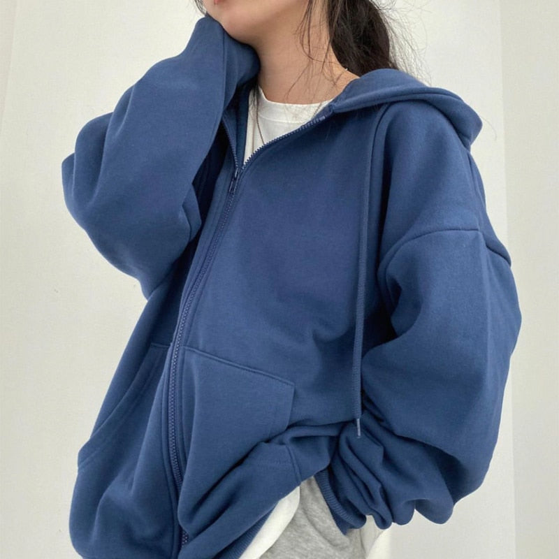 Fudus | Oversized Hoodie Jacke für Frauen