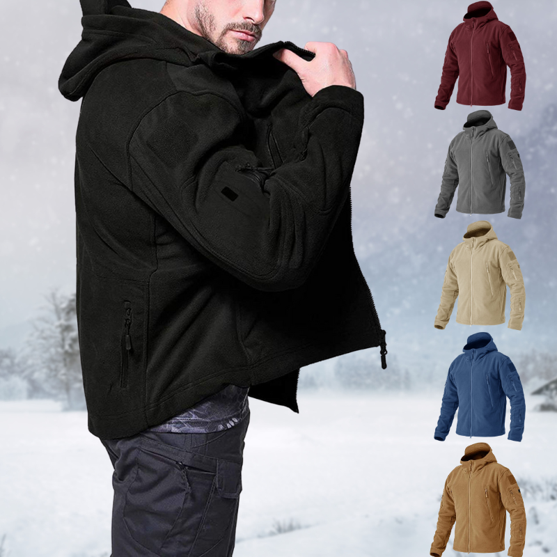 Herren Outdoor Fleecejacke