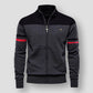 Herren Jacke im Retro Streifen Design