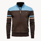 Herren Jacke im Retro Streifen Design