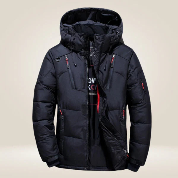 Fudus Winterjacke Orange - Max