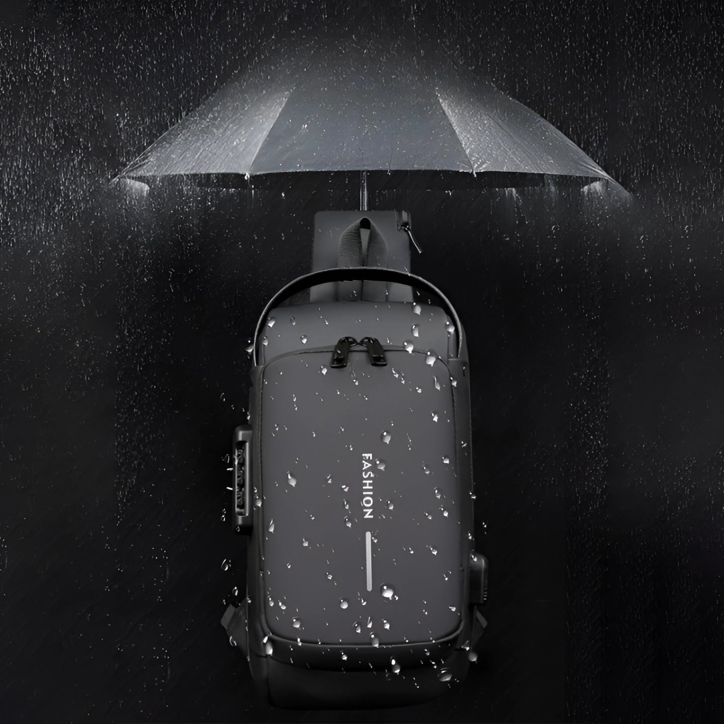 Fudus-Diebstahl USB Rucksack Herren - Wasserdicht & Ergonomisch