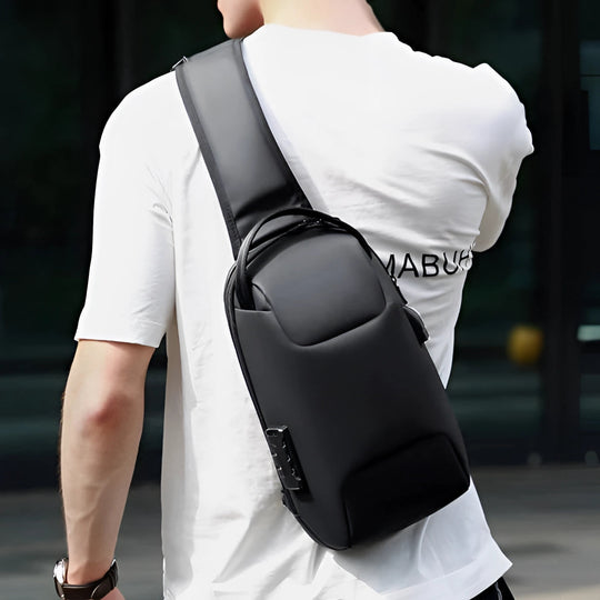 Rucksack USB Diebstahl Herren Wasserdicht Ergonomisch