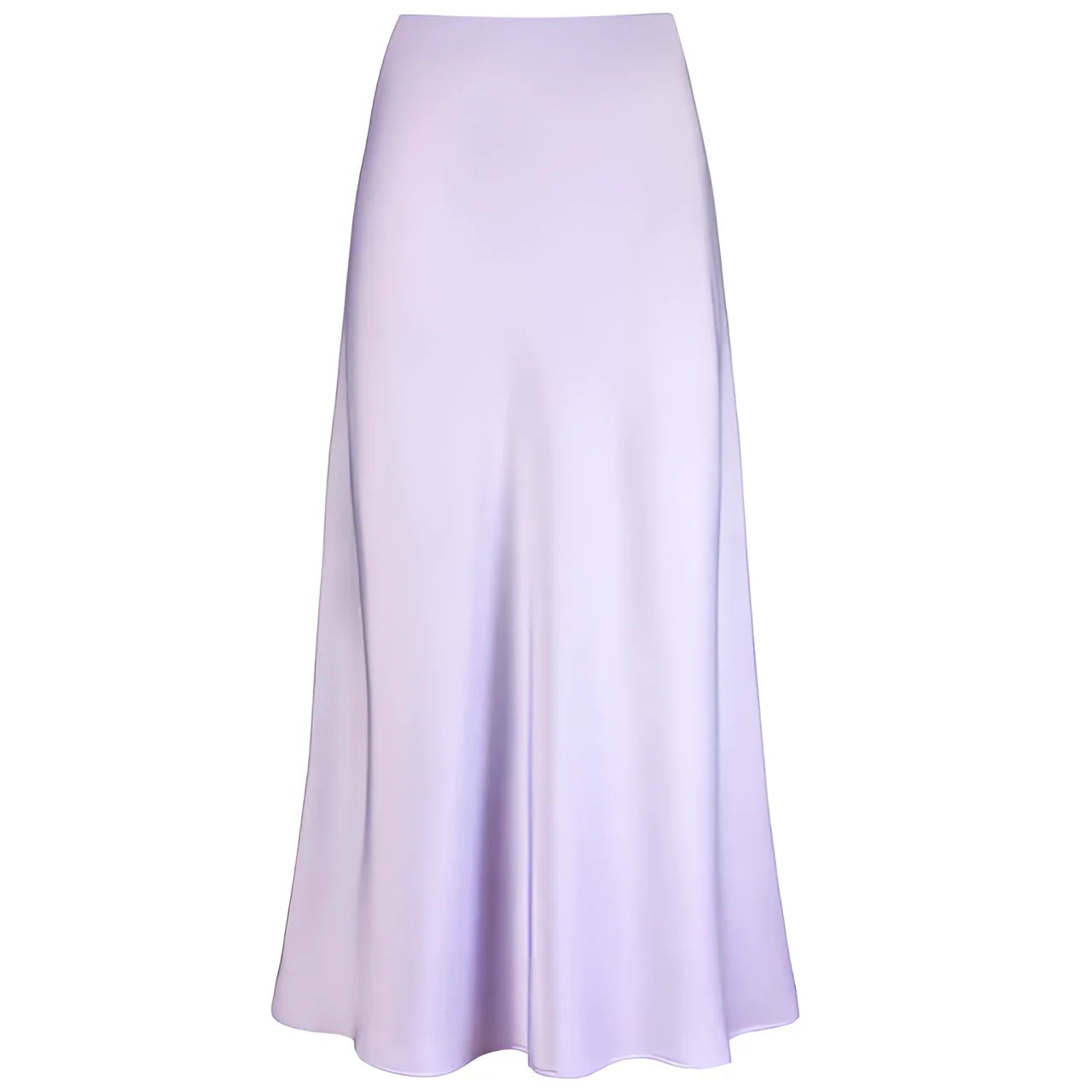 Damen Satinrock Eleganter Cocktailrock