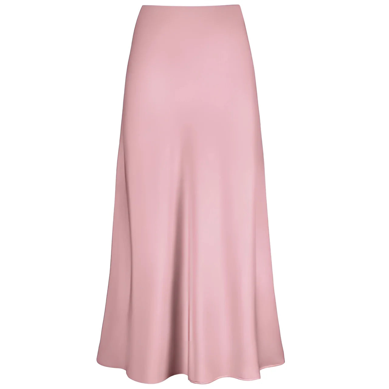 Damen Satinrock Eleganter Cocktailrock