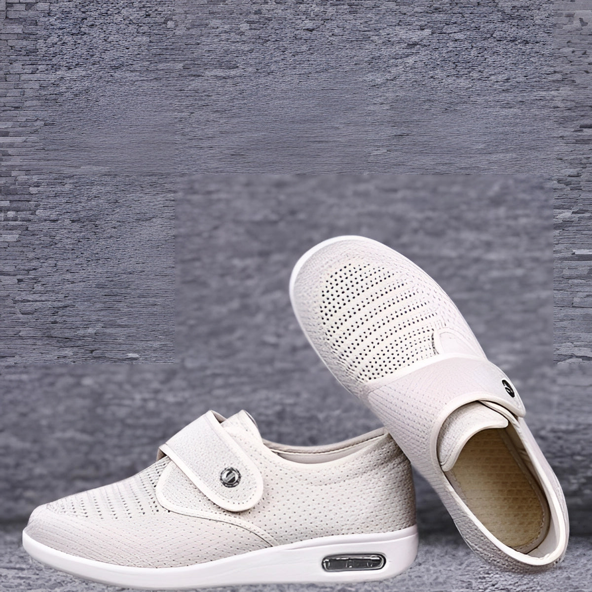 Damen orthopädische Diabetikerschuhe leicht verstellbar