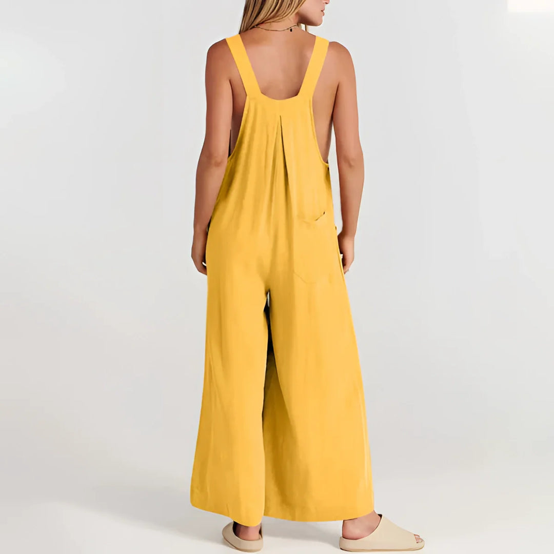 Damen Weite Latzhose