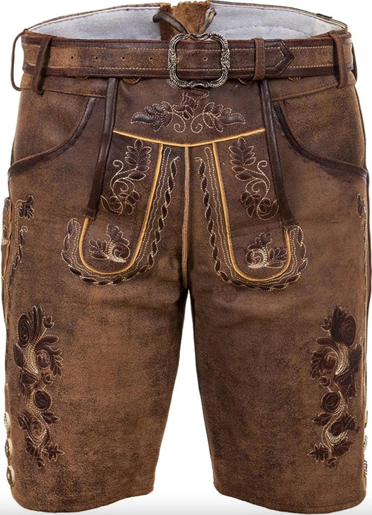 Fudus – Men's Embroidered Bavarian Oktoberfest Shorts