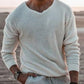 Herren V-Ausschnitt Strickpullover Leicht Und Atmungsaktiv