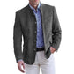 Herren Wildleder Blazer Luxuriöser Herbstmantel