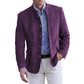 Herren Wildleder Blazer Luxuriöser Herbstmantel