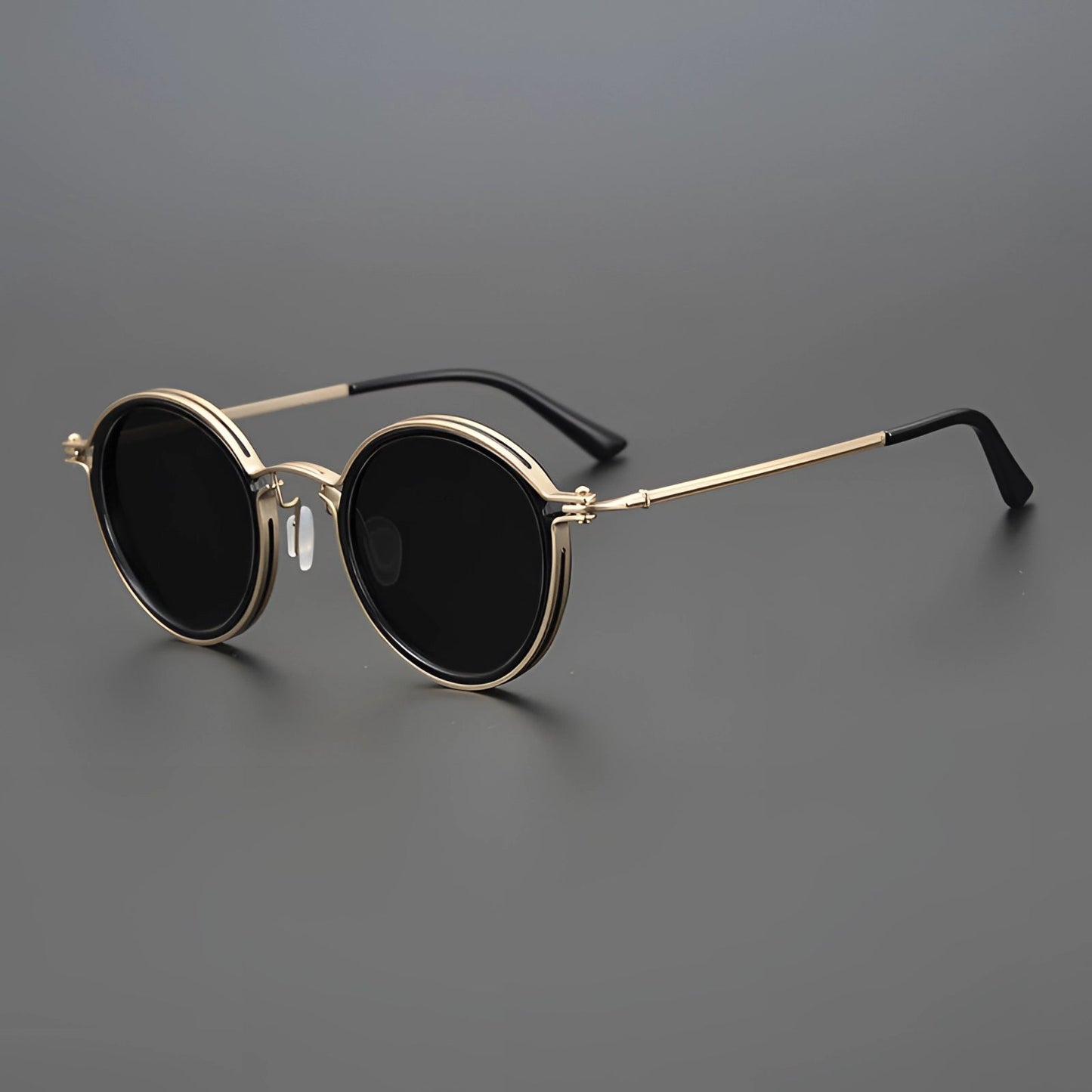 Damen Vintage Sonnenbrille Mit Goldrahmen