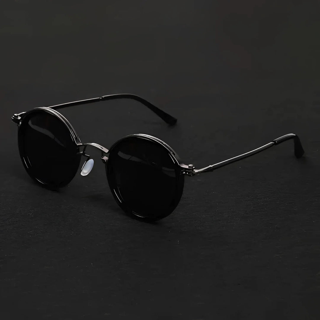 Damen Vintage Sonnenbrille Mit Goldrahmen