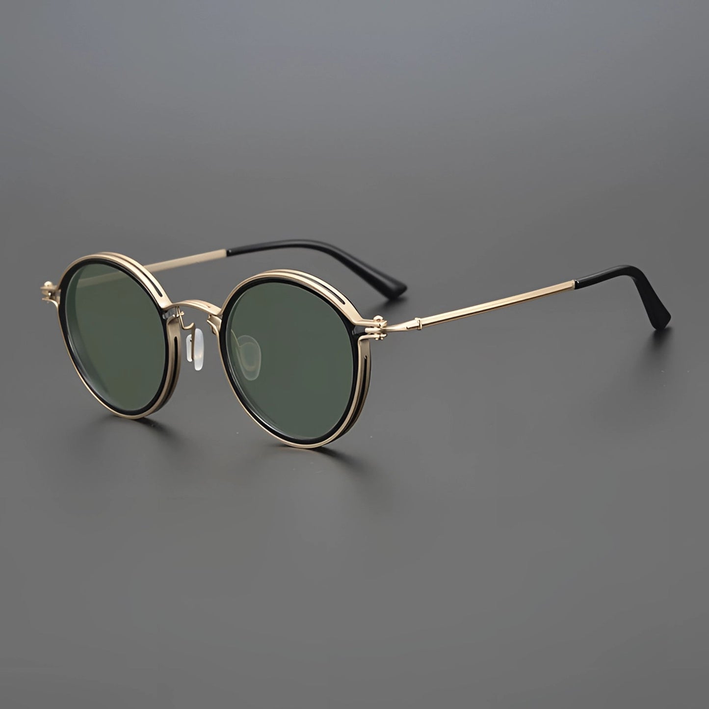 Damen Vintage Sonnenbrille Mit Goldrahmen
