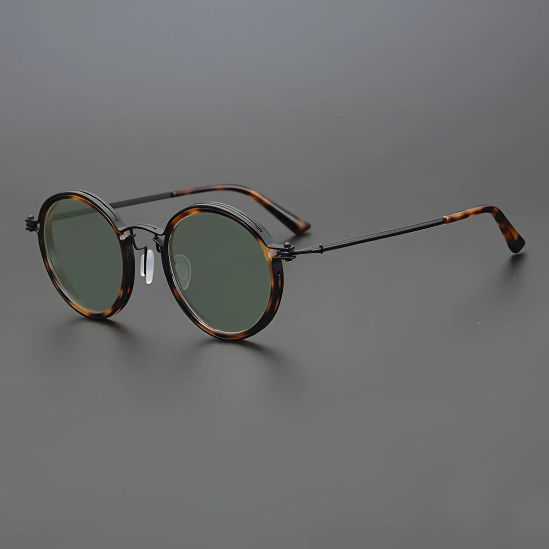 Damen Vintage Sonnenbrille Mit Goldrahmen
