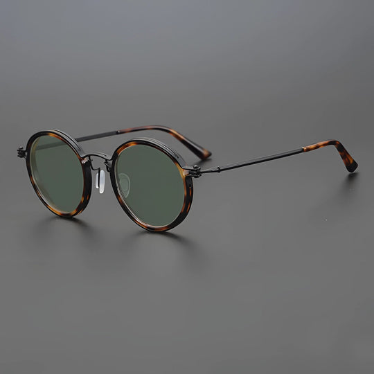 Damen Vintage Sonnenbrille Mit Goldrahmen