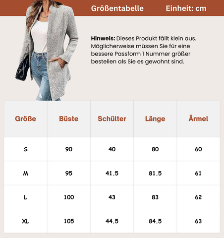 Fudus Blazer | Offene Front | Taschen | Dünne Jacke | Wasserfest | Damenbekleidung