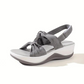 Damen Orthopädische Bequeme Plateausandalen Sandalen Schuhe