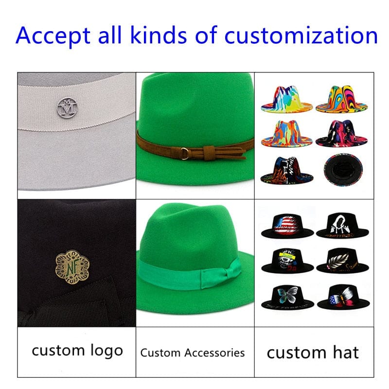 Unisex Britischer Retro Panama Hut