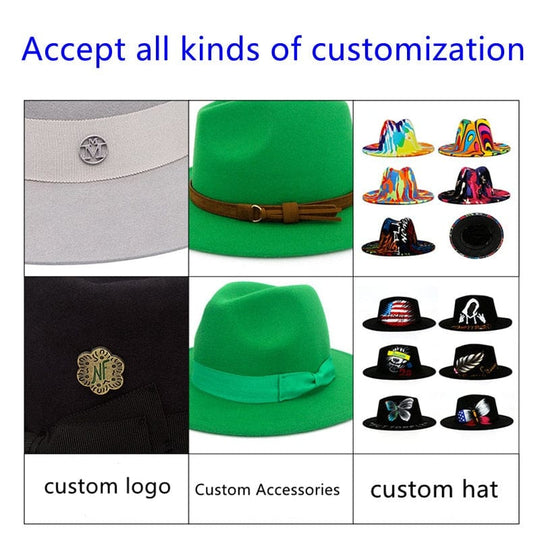 Unisex Britischer Retro Panama Hut