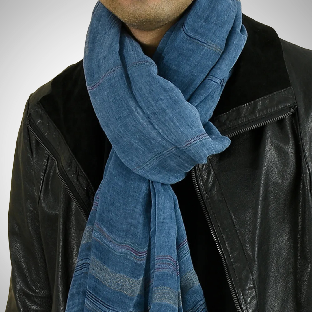 Herren Leichter Baumwollschal