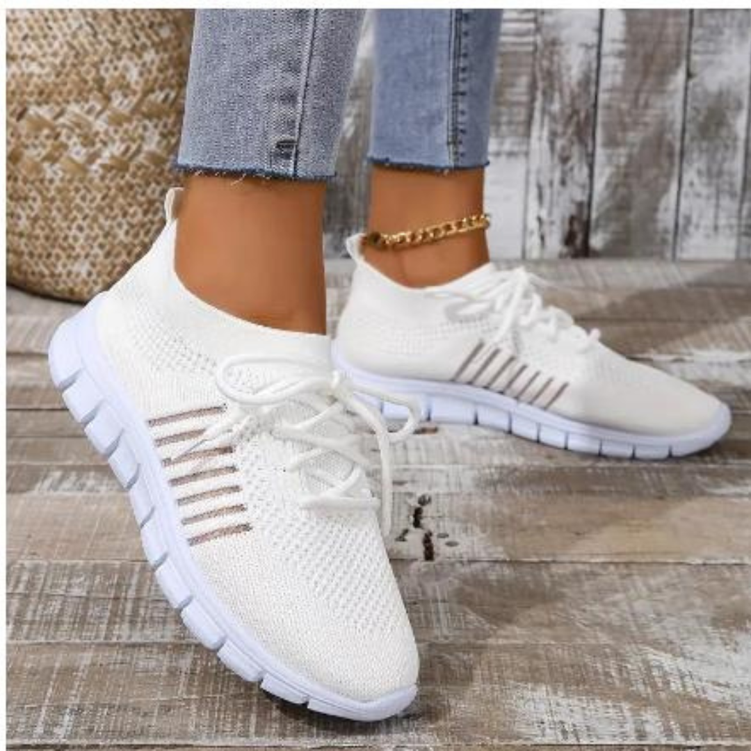 Damen Orthopädische Netzschuhe Leicht Atmungsaktiv Komfort