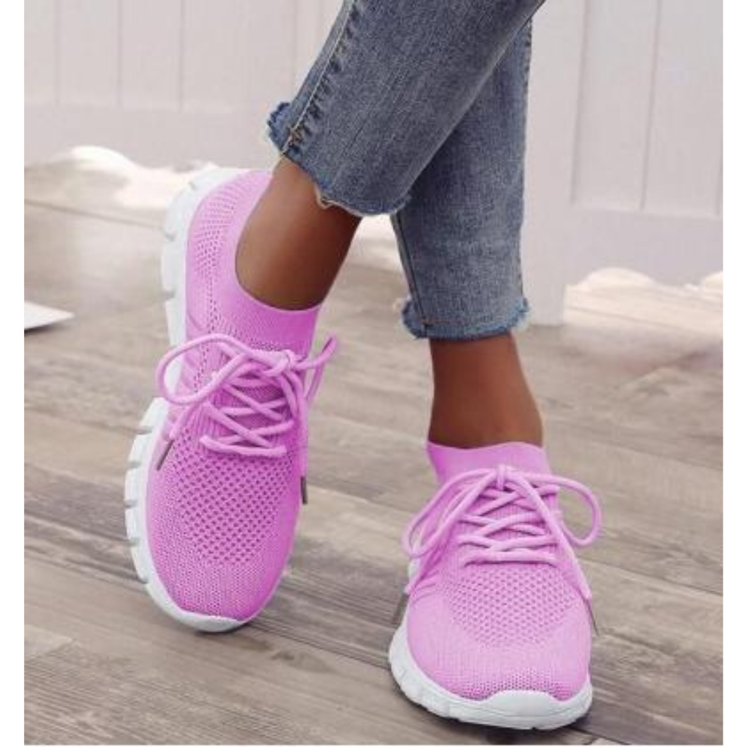 Damen Orthopädische Netzschuhe Leicht Atmungsaktiv Komfort