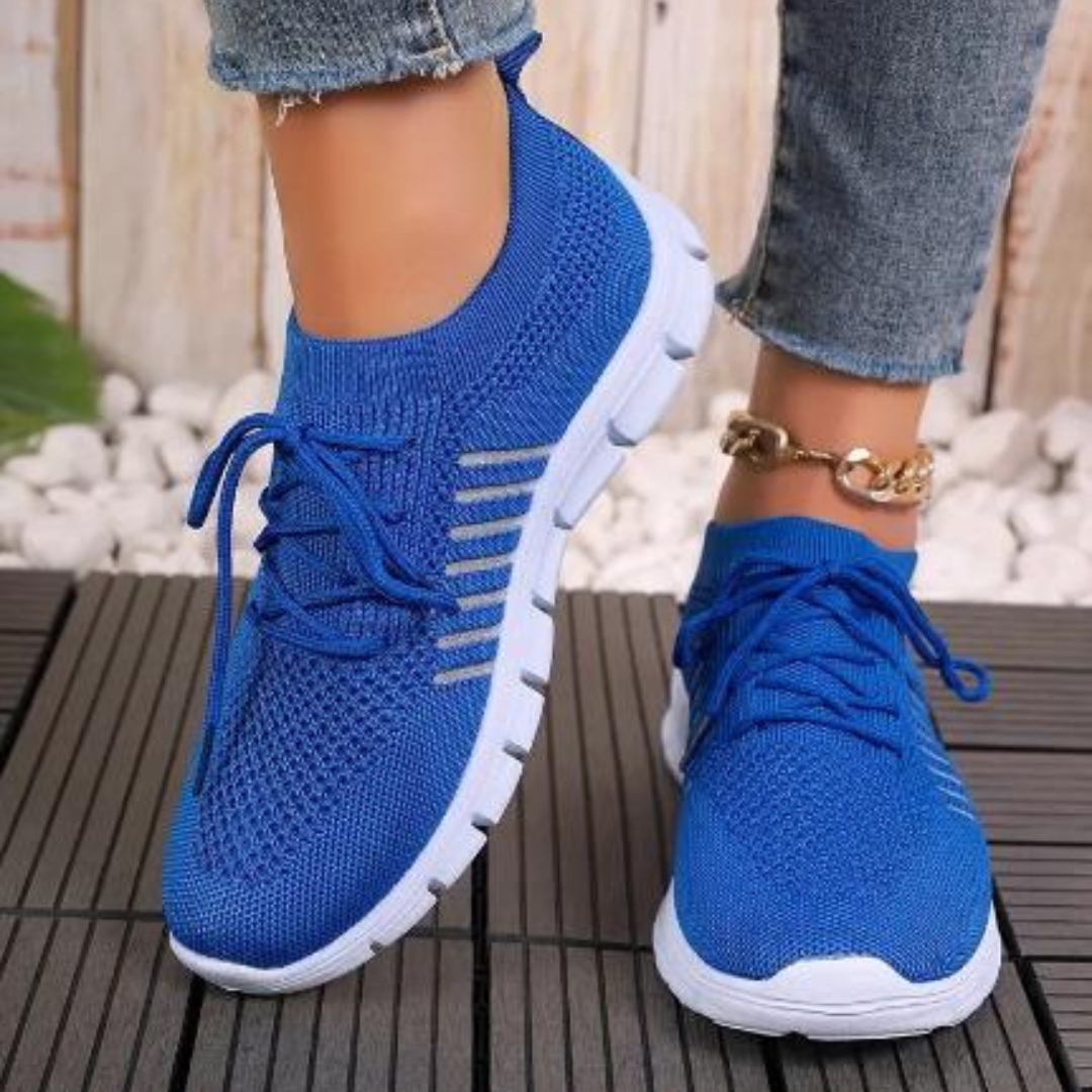 Damen Orthopädische Netzschuhe Leicht Atmungsaktiv Komfort