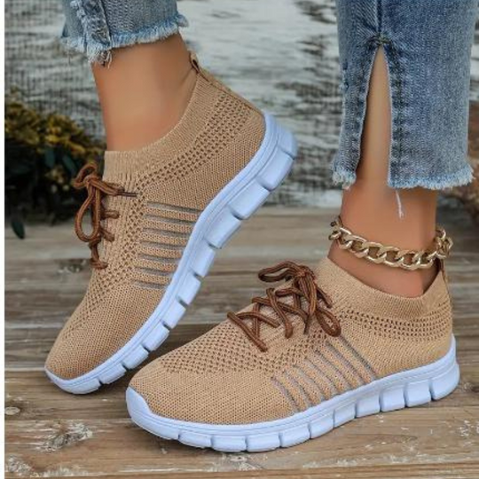 Damen Orthopädische Netzschuhe Leicht Atmungsaktiv Komfort