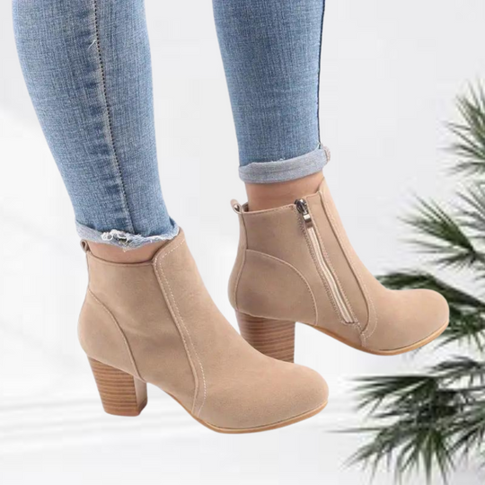 Damen Orthopädische Komfort Stiefeletten Leicht und Bequem