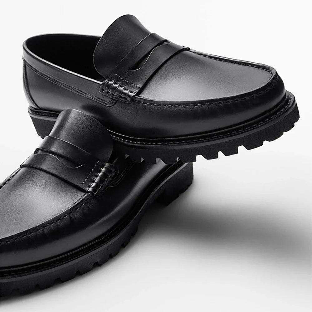 Fudus | Vollnarbenleder Loafer