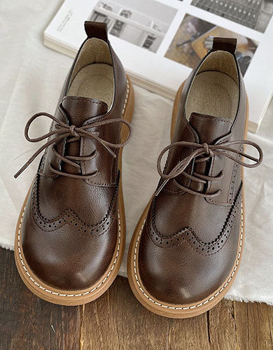 Fudus | Oxford-Schuhe im Brogue-Stil mit breiter Zehenbox
