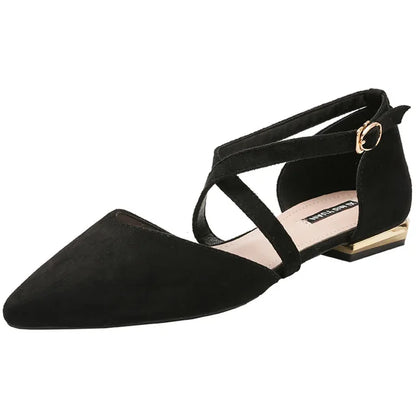 Damen Elegante Schwarze Slingpumps