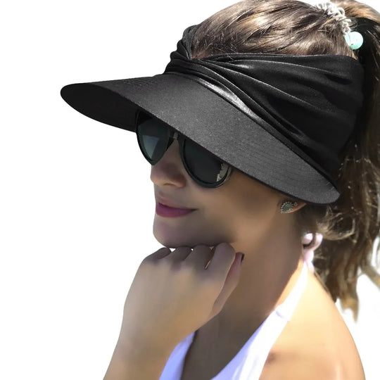 Damen Sonne Visor Sonnenhut Anti Ultraviolett