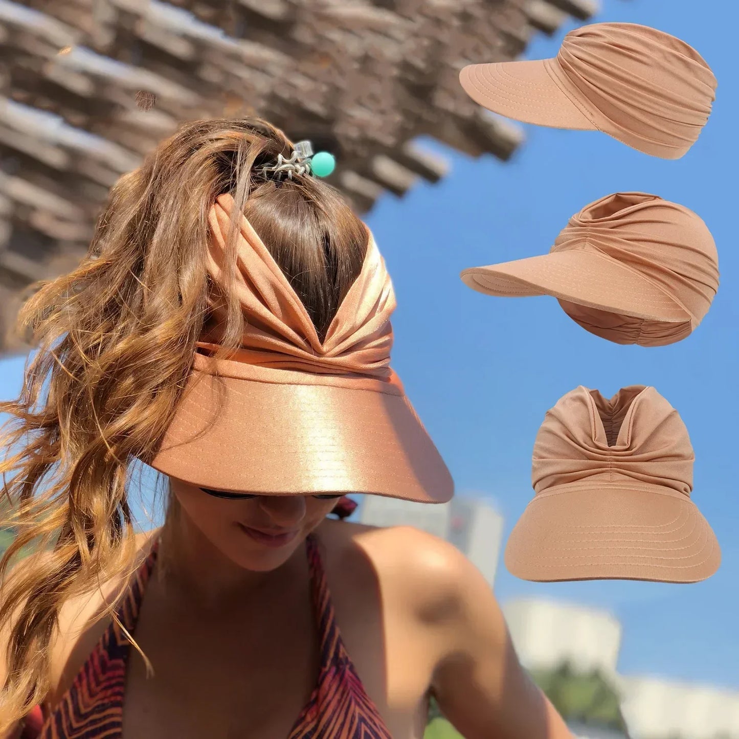 Fudus | Sonne Visor Sonnenhut Frauen Anti Ultraviolett