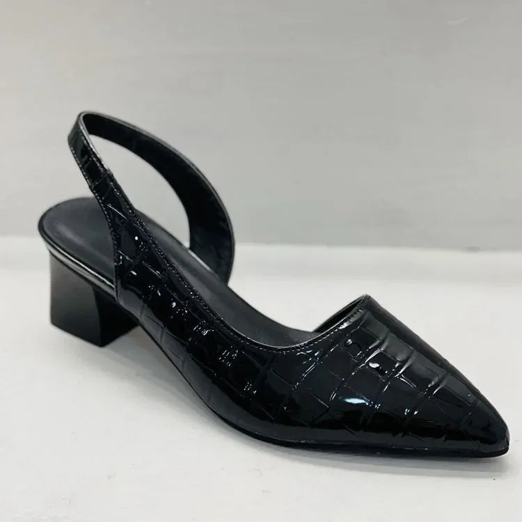 Damen Orthopädische Croco Pumps
