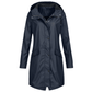 Regenmantel Lang Wasserdicht Allwetter Jacke