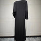 Abaya Kleid Falten Langarm Bescheiden